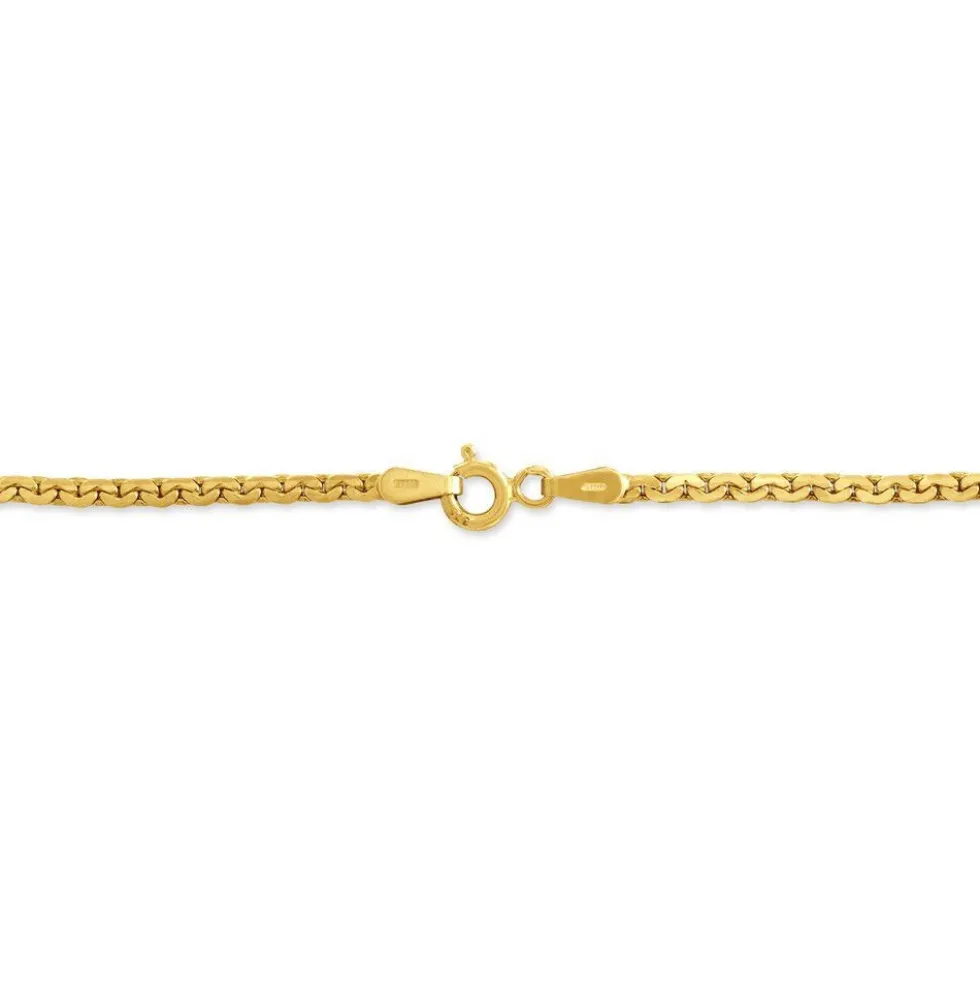 Bracelet Ivy Maille Haricot Or Jaune