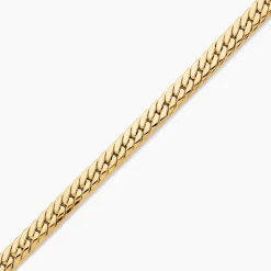Bracelet Izel Maille Anglaise Or Jaune