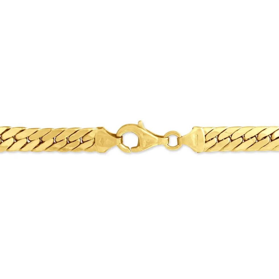 Bracelet Izel Maille Anglaise Or Jaune