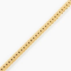 Bracelet Izel Maille Anglaise Or Jaune