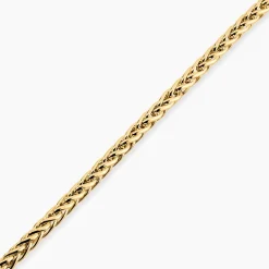 Bracelet Jany Maille Palmier Or Jaune