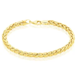 Bracelet Jany Maille Palmier Or Jaune