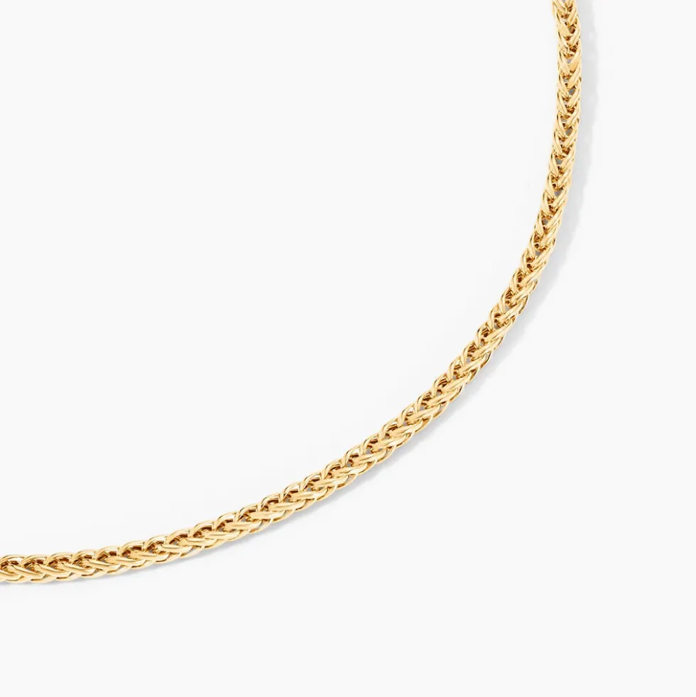 Bracelet Jany Maille Palmier Or Jaune