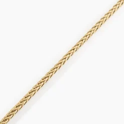 Bracelet Jany Maille Palmier Or Jaune