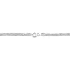 Bracelet Jasmin Tresse Or Blanc