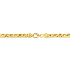 Bracelet Jayna Maille Palmier Or Jaune