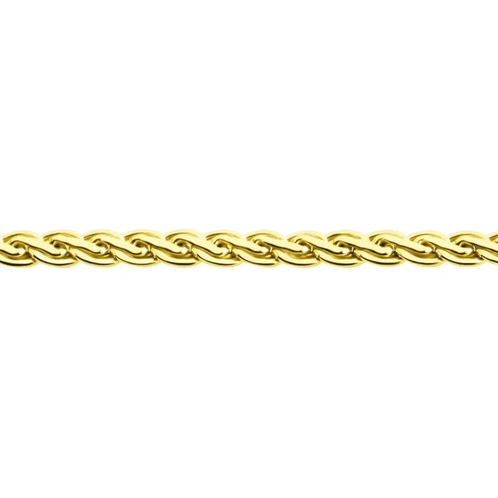 Bracelet Jayna Maille Palmier Or Jaune