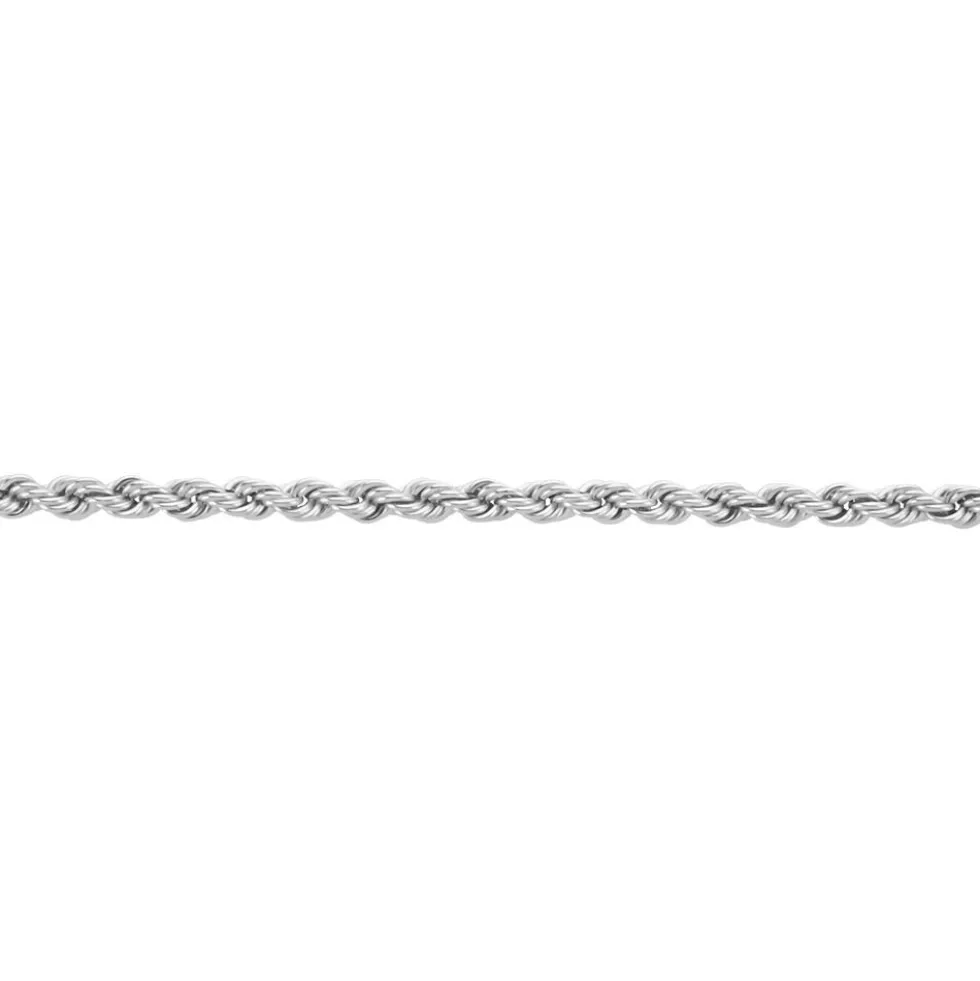 Bracelet Jerry Maille Corde Or Blanc