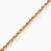 Bracelet Jerry Or Jaune Maille Corde