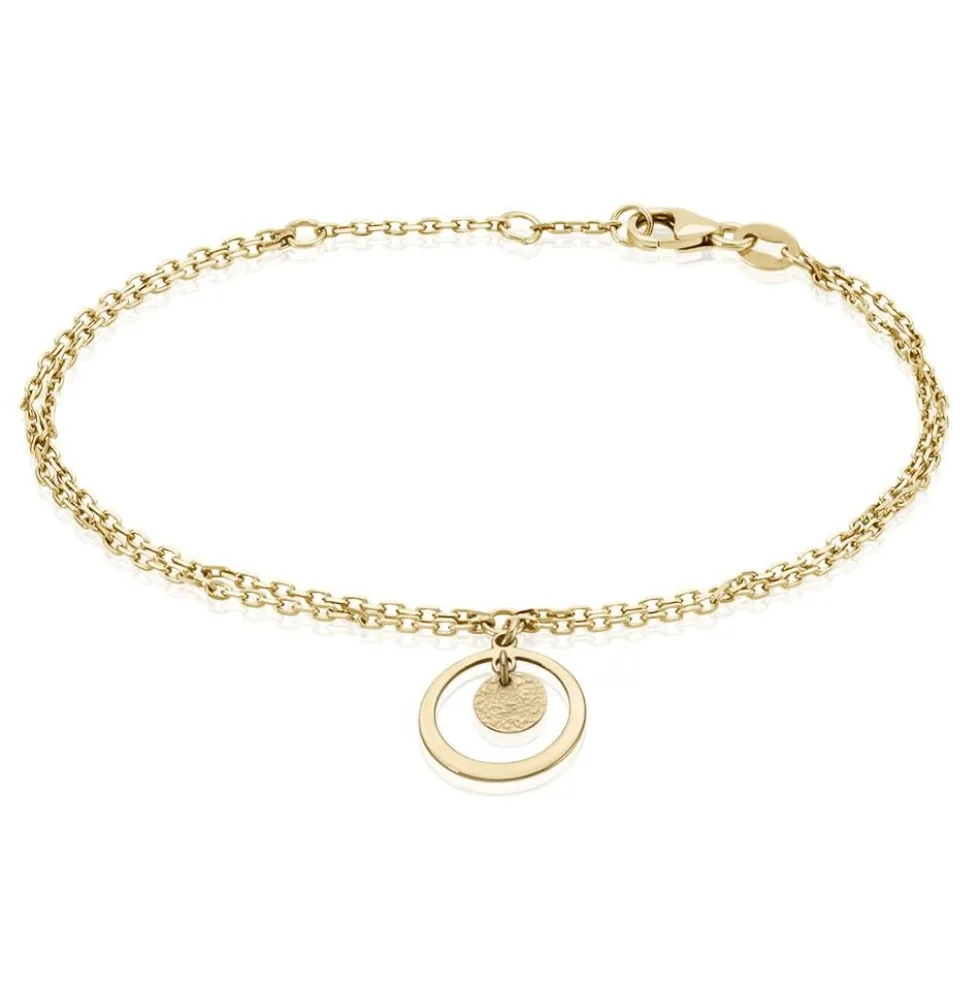 Bracelet Johnnie Plaqué Or Jaune