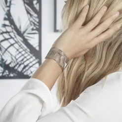 Bracelet Jonc Andor Acier Blanc