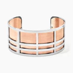 Bracelet Jonc Andria Acier Blanc