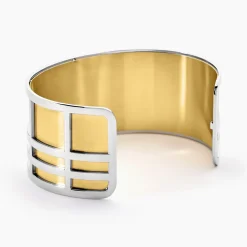 Bracelet Jonc Andria Acier Blanc