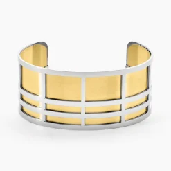 Bracelet Jonc Andria Acier Blanc