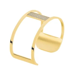 Bracelet Jonc Aness Acier Jaune