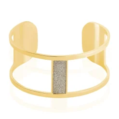 Bracelet Jonc Aness Acier Jaune