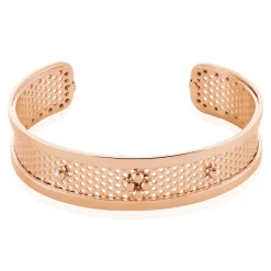 Bracelet Jonc Auda Acier Rose