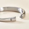 Bracelet Jonc Emilio Acier Blanc