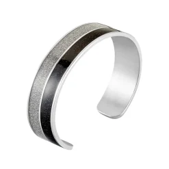 Bracelet Jonc Marie-adelaide Acier Blanc