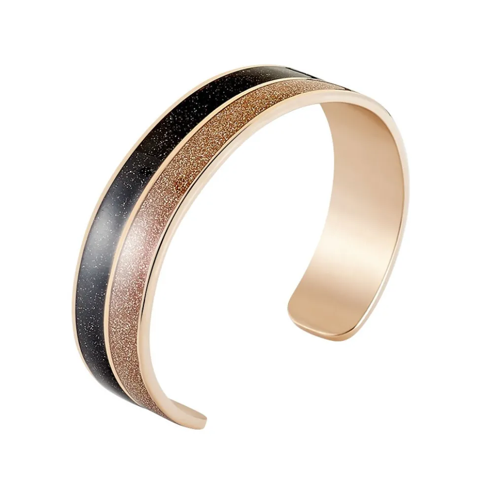 Bracelet Jonc Marie-adelaide Acier Rose