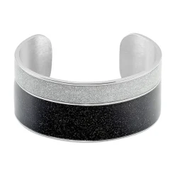 Bracelet Jonc Marie-adelaide Acier Blanc