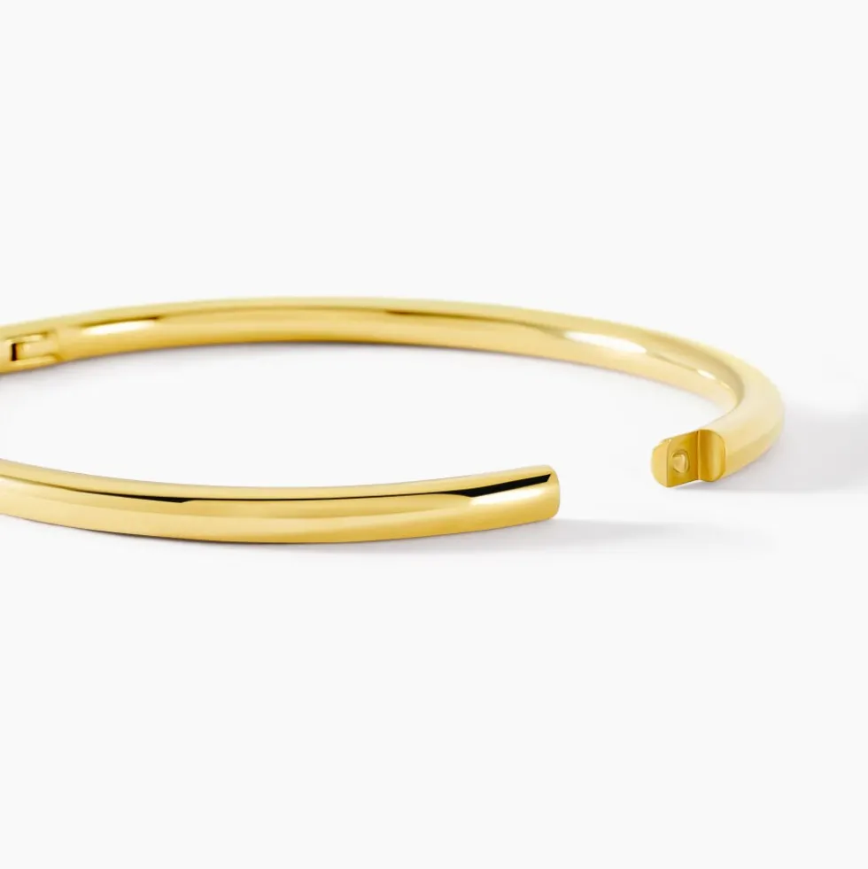 Bracelet Jonc Seville Acier Jaune