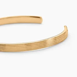 Bracelet Jonc Vintage Love Plaqué Or Jaune