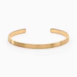 Bracelet Jonc Vintage Love Plaqué Or Jaune