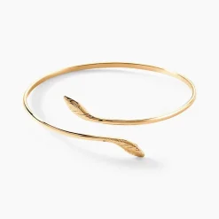 Bracelet Jonc Wandala Plaqué Or Jaune