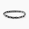 Bracelet Jourdan Acier Noir