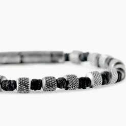 Bracelet Jourdan Acier Noir