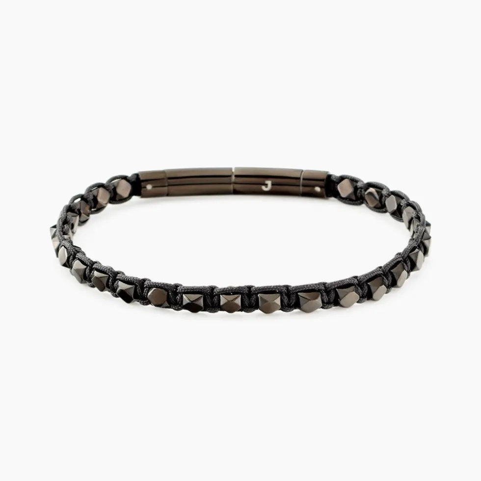 Bracelet Jourdan Acier Noir