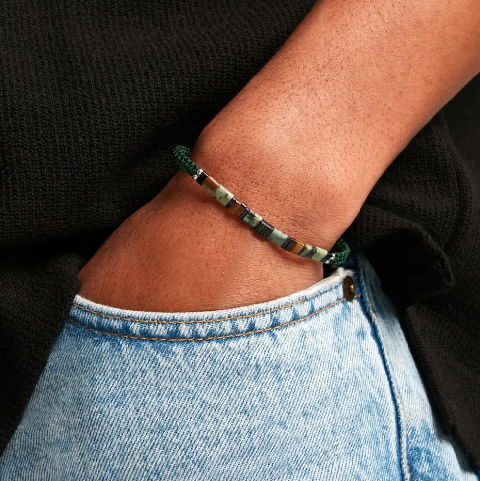 Bracelet Jourdan Aristodemos Acier Argenté