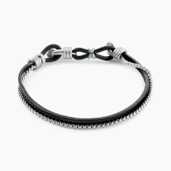Bracelet Jourdan Arpad Acier Argenté
