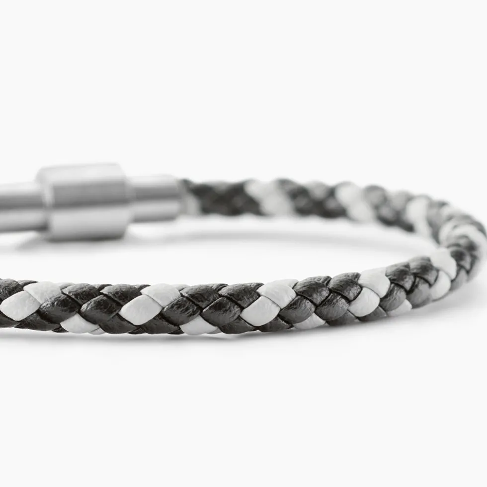 Bracelet Jourdan Cuir De Vache Bicolore