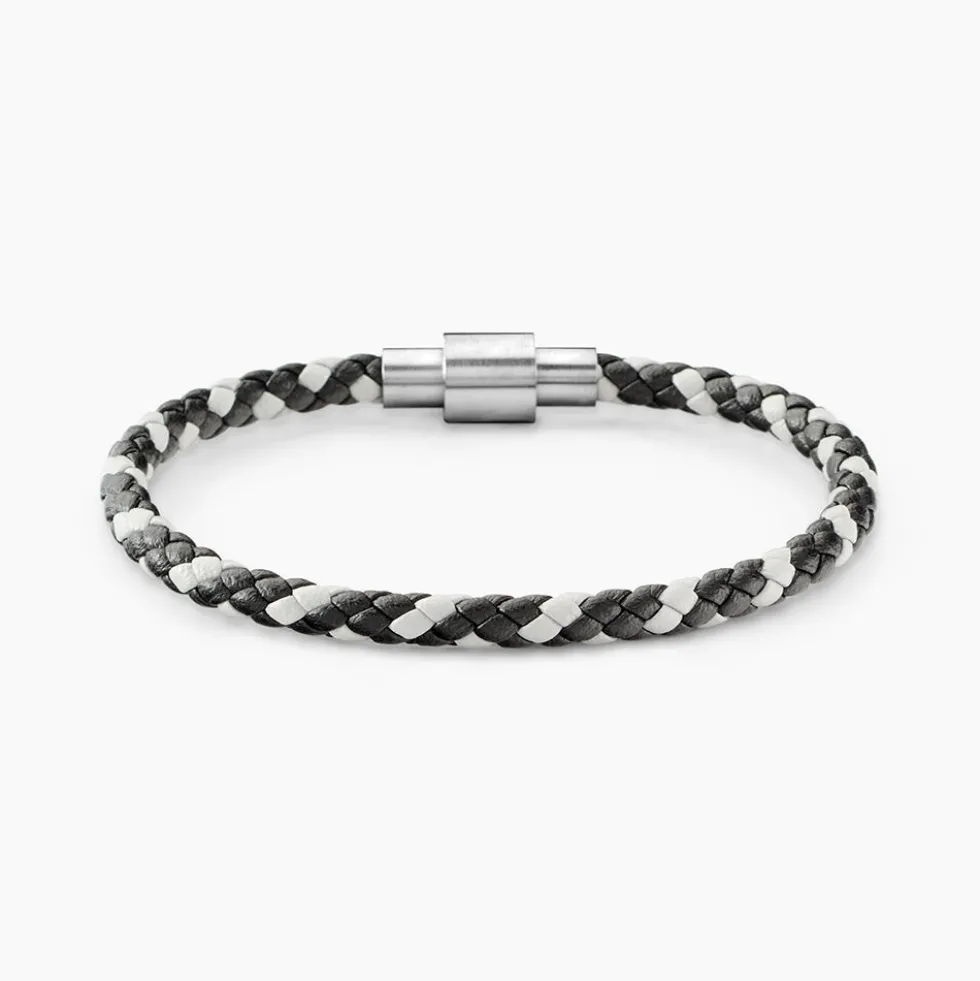 Bracelet Jourdan Cuir De Vache Bicolore