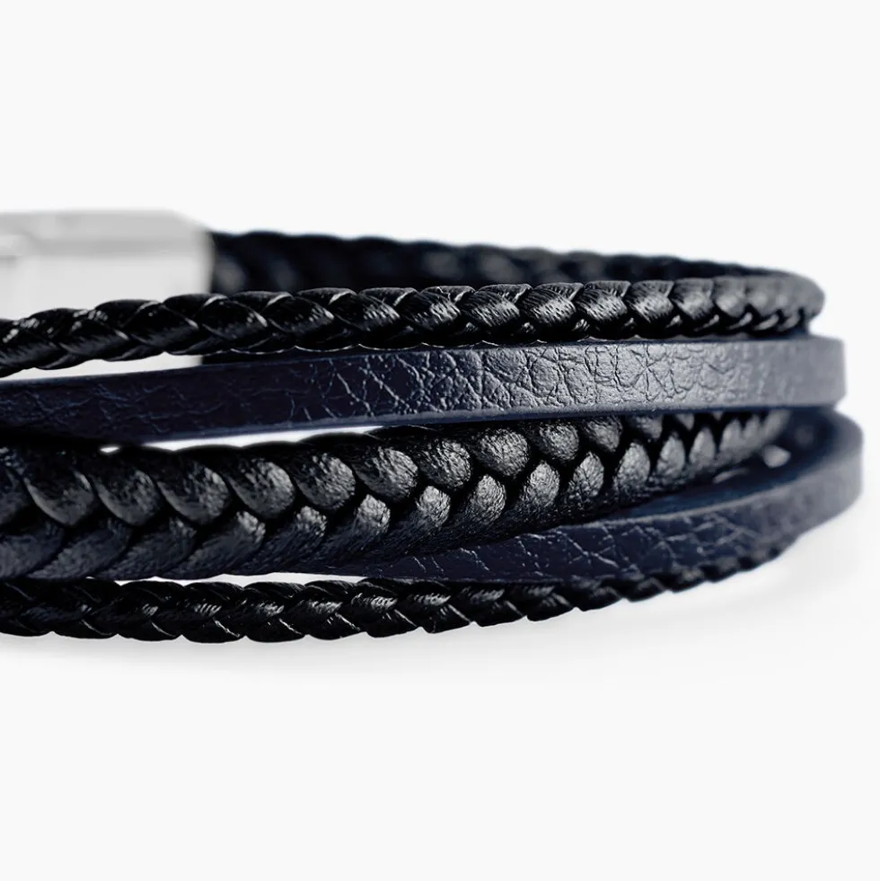 Bracelet Jourdan Homme Byron Acier Argente