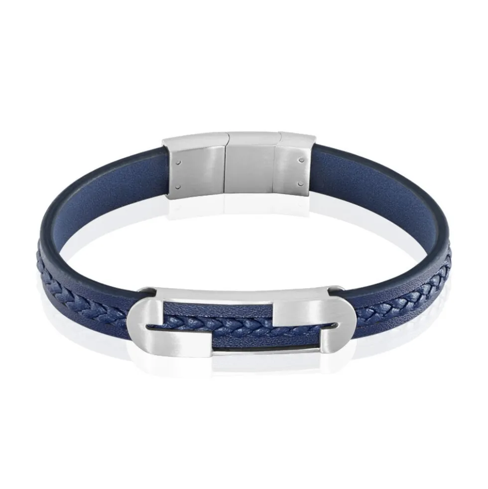 Bracelet Jourdan Homme Vasco Acier Argente