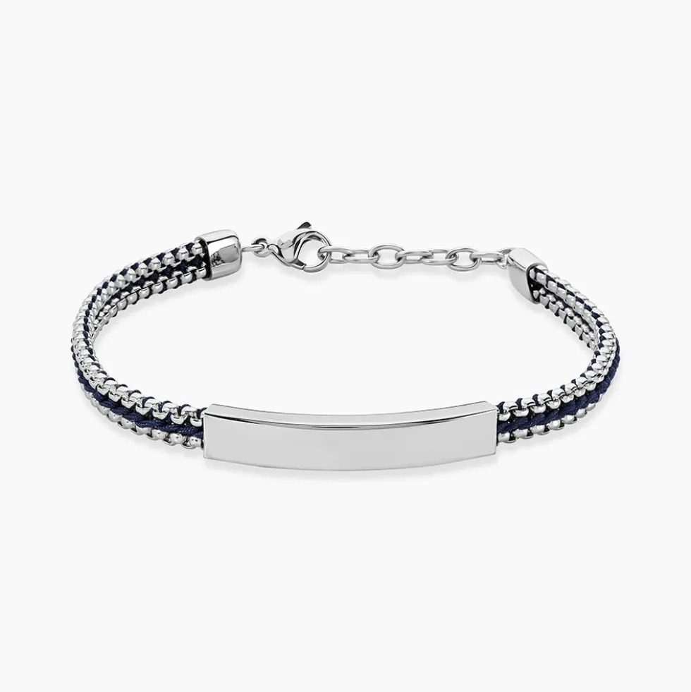 Bracelet Jourdan Joscelin Acier Argenté