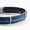 Bracelet Jourdan Marin Cuir Multicolore
