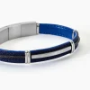 Bracelet Jourdan Otto Cuir Bleu