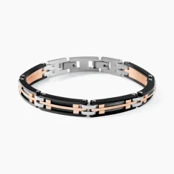 Bracelet Jourdan Priam Acier Bicolore