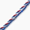 Bracelet Jourdan Renatus Acier Argenté Lapis Lazuli