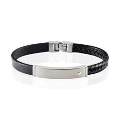 Bracelet Jourdan Vittorio Acier Blanc