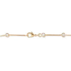 Bracelet Kaelig Plaqué Or Jaune Oxyde De Zirconium
