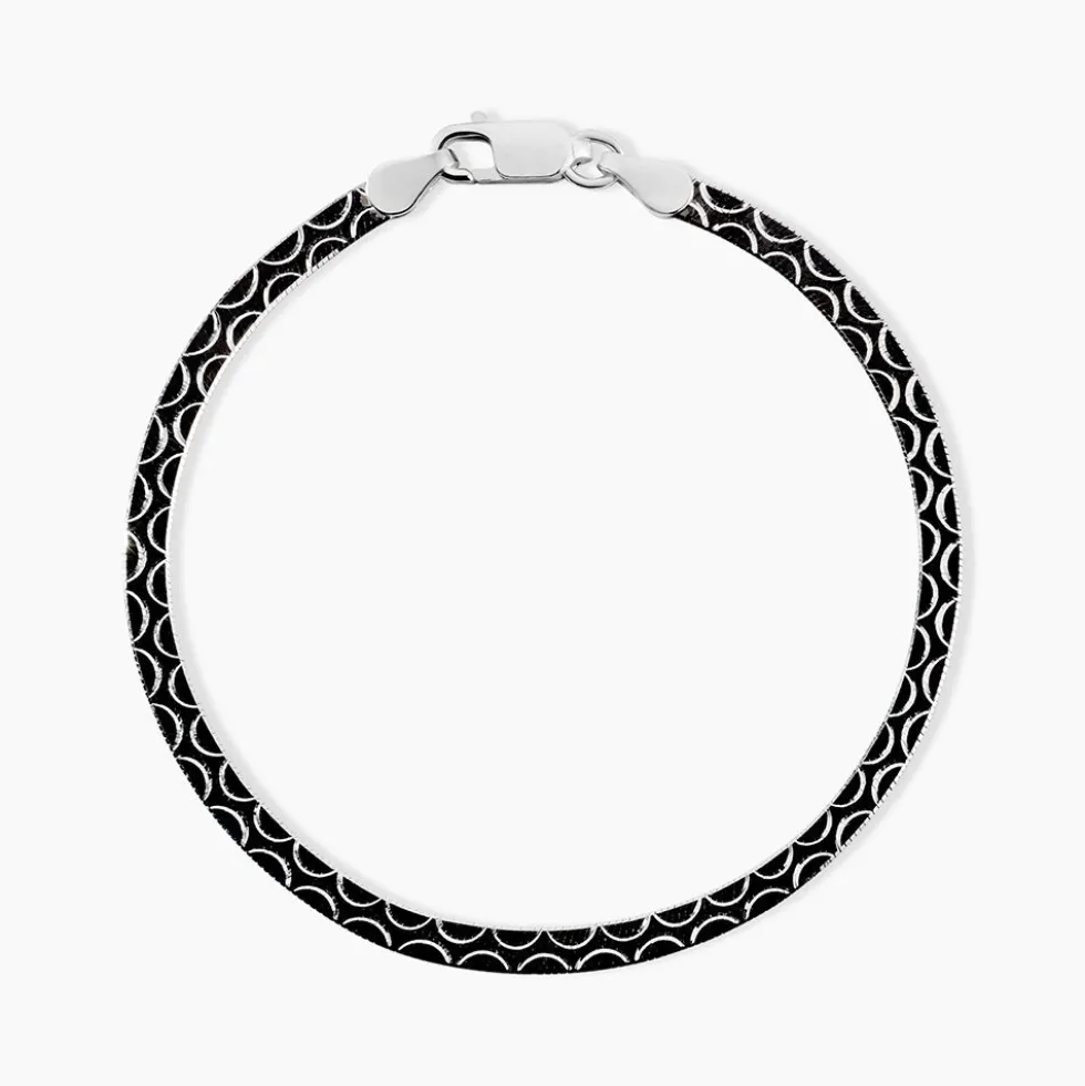 Bracelet Kalyane Argent Bicolore