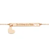 Bracelet Karelle Argent Rose