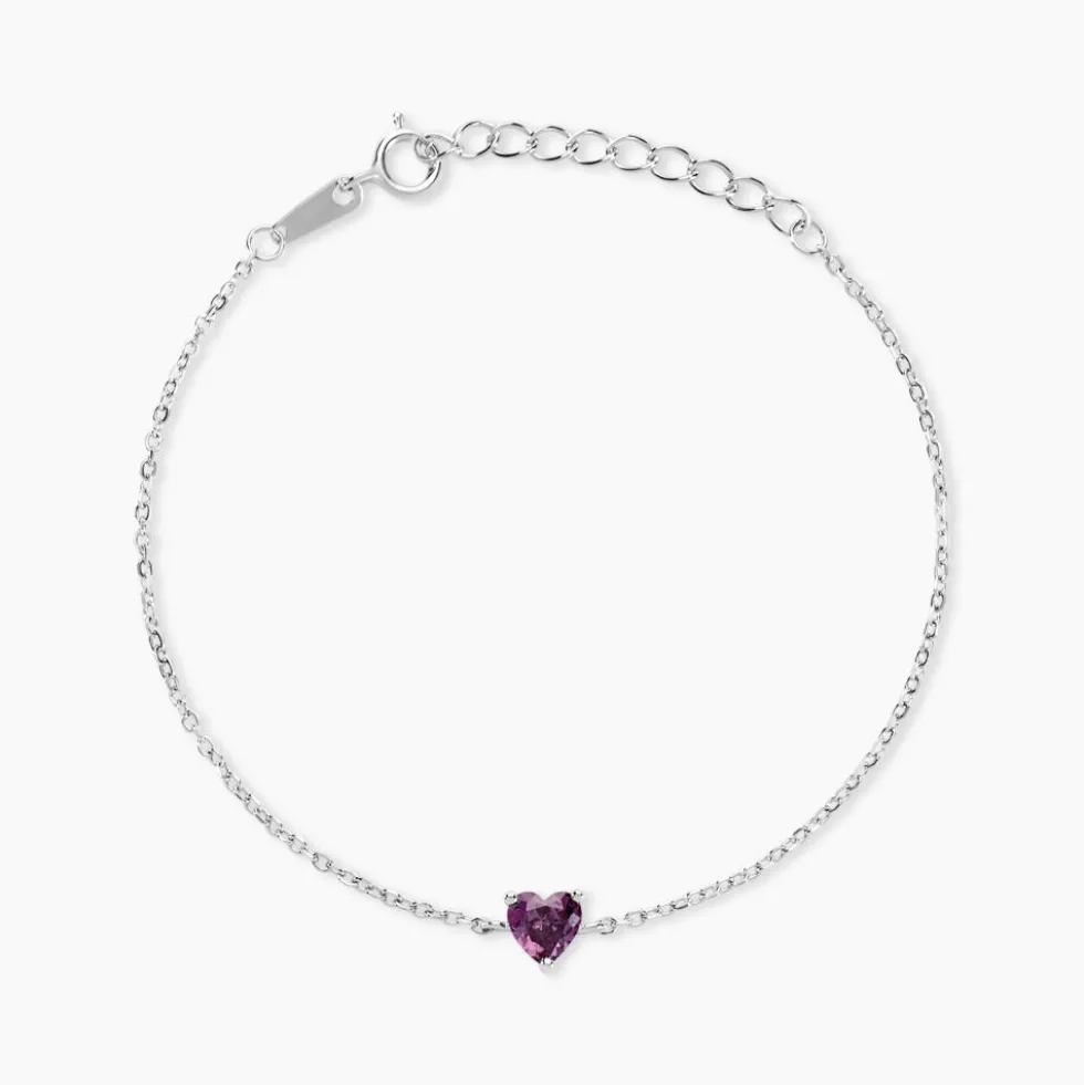 Bracelet Kelvyn Argent Blanc Oxyde De Zirconium