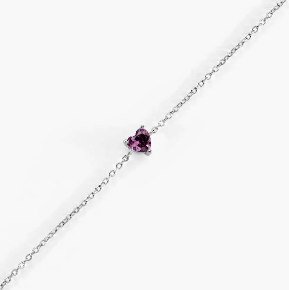 Bracelet Kelvyn Argent Blanc Oxyde De Zirconium