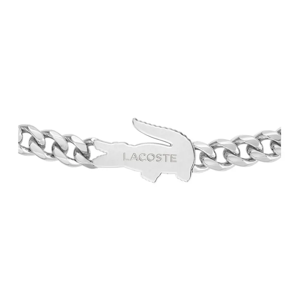 Bracelet Lacoste Arthor Acier Blanc